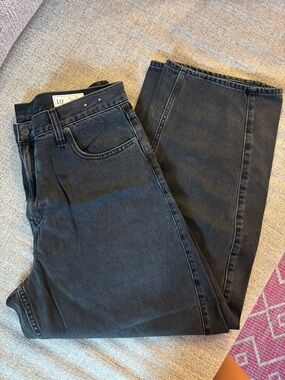 GAP High Rise Barrel Jeans